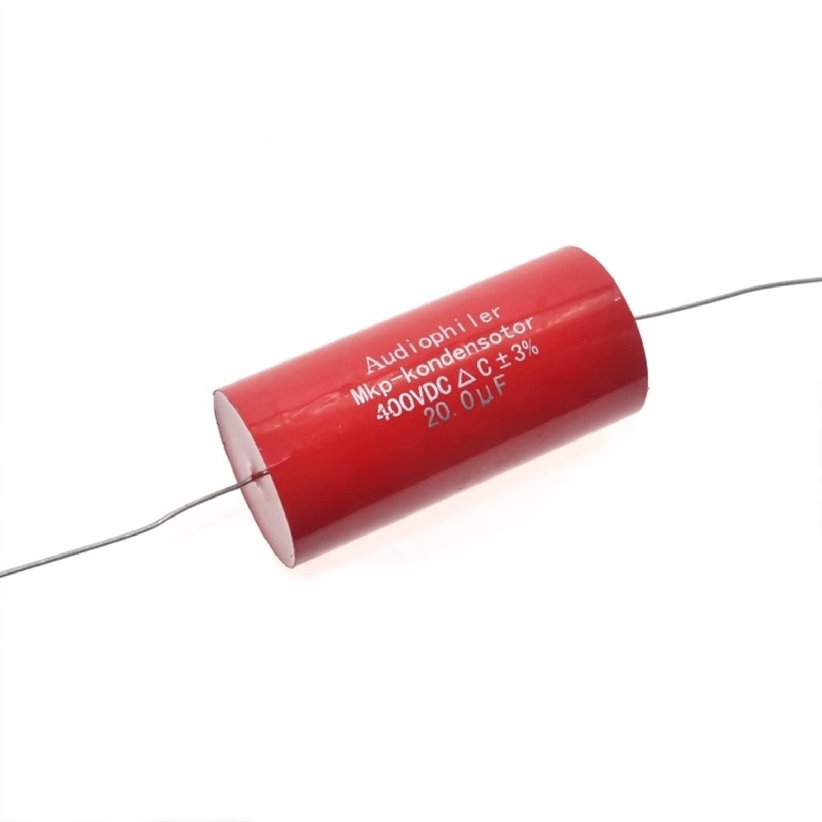 Amazon.co.jp: コンデンサ 2 個 400VDC 20uf 赤 汎用